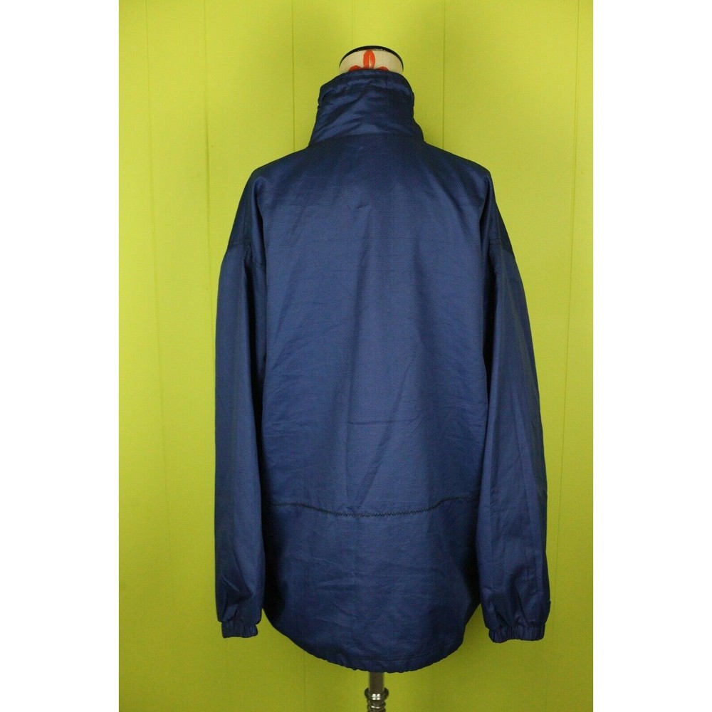 Vintage 2000 Nokia Sugar Bowl Mens Sz L Full Zip Textured Windbreaker Jacket EUC - Picture 5 of 12